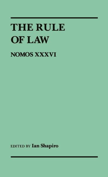 Produktbild: The Rule of Law