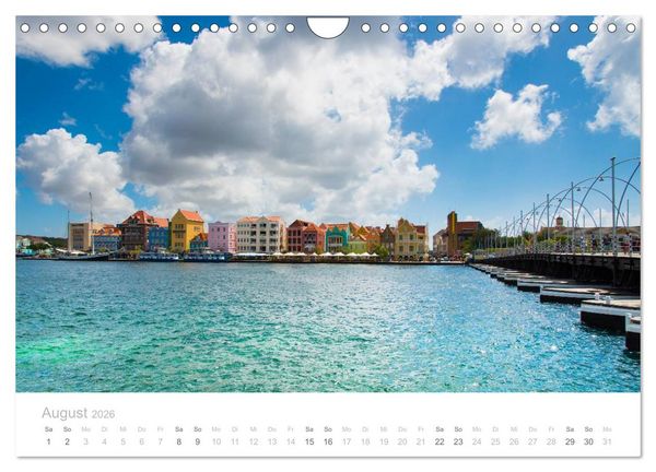 Produktbild: Trauminsel Cura&ccedil;ao (Wandkalender 2026 DIN A4 quer), CALVENDO Monatskalender