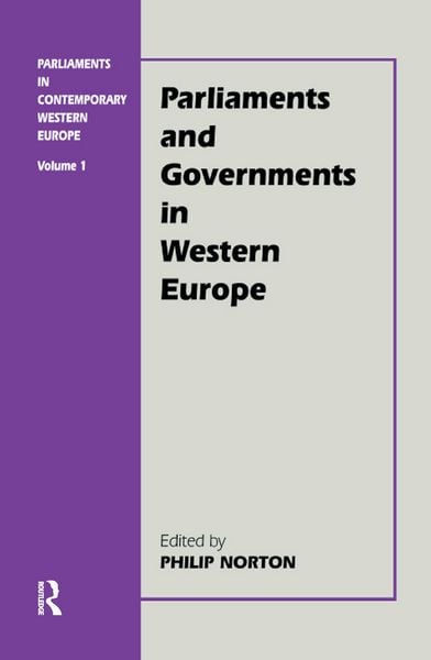 Produktbild: Parliaments and Governments in Western Europe