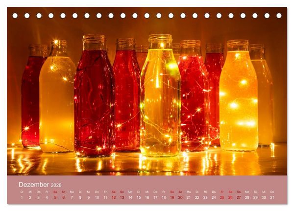 Produktbild: Die gute alte Milchflasche (Tischkalender 2026 DIN A5 quer), CALVENDO Monatskalender