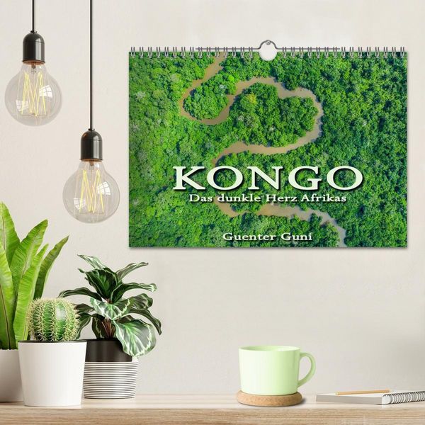 Produktbild: KONGO - das dunkle Herz Afrikas (Wandkalender 2027 DIN A4 quer), CALVENDO Monatskalender