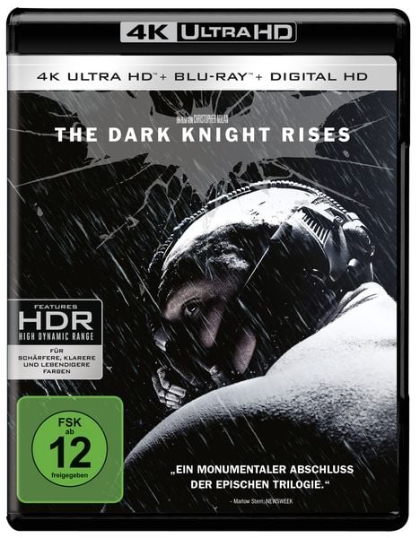 The Dark Knight Rises (4K Ultra HD) (+ 2 Blu-rays), Blu-ray 4K