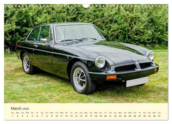 Produktbild: Iconic British Cars (Wall Calendar 2026 DIN A3 landscape), CALVENDO 12 Month Wall Calendar