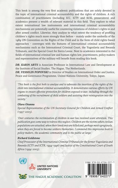 Produktbild: International Criminal Accountability and the Rights of Children