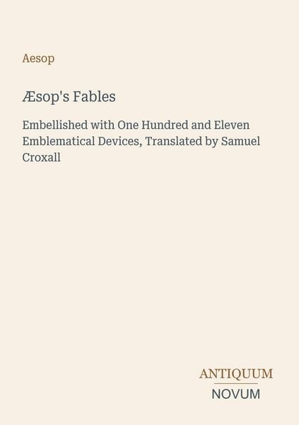Produktbild: &AElig;sop's Fables