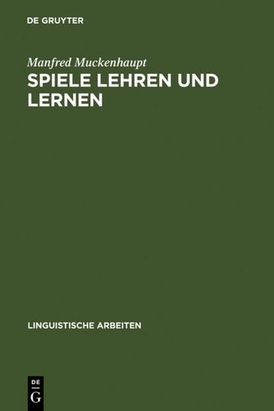 Produktbild: Spiele lehren und lernen