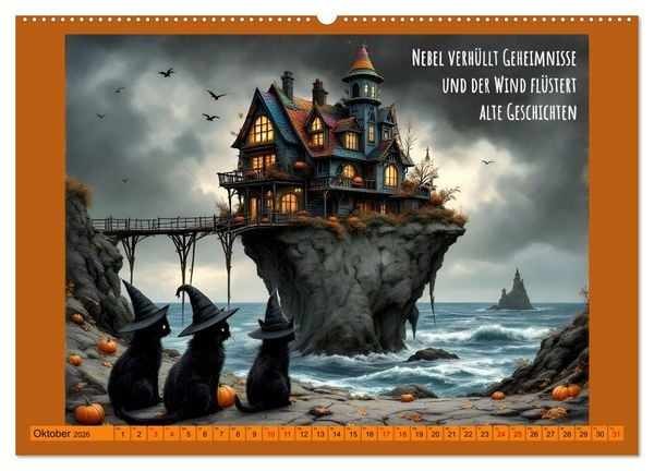 Produktbild: Meergeflunkert (Wandkalender 2026 DIN A2 quer), CALVENDO Monatskalender