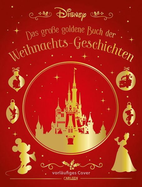 Produktbild: Disney: Das gro&szlig;e goldene Buch der Weihnachts-Geschichten