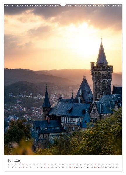Produktbild: Mystischer Harz - Zwischen Licht und Schatten (Wandkalender 2026 DIN A2 hoch), CALVENDO Monatskalender