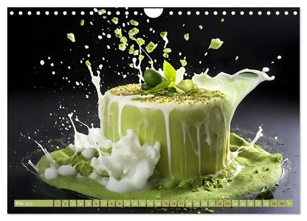 Produktbild: Lifestyle Matcha - Hot und Cool (Wandkalender 2027 DIN A4 quer), CALVENDO Monatskalender