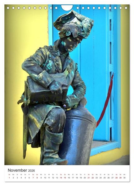 Produktbild: HABANEROS - Lebende Statuen in Havanna (Wandkalender 2026 DIN A4 hoch), CALVENDO Monatskalender