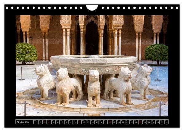 Produktbild: Andalusien - Die Seele Spaniens (Wandkalender 2026 DIN A4 quer), CALVENDO Monatskalender