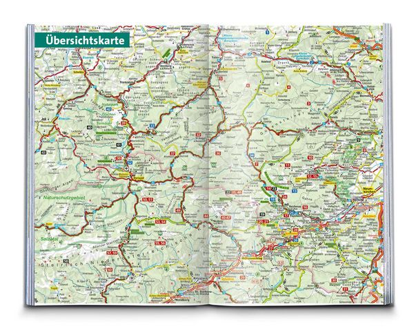 Produktbild: KOMPASS Wanderf&uuml;hrer Wiener Hausberge, 60 Touren mit Extra-Tourenkarte
