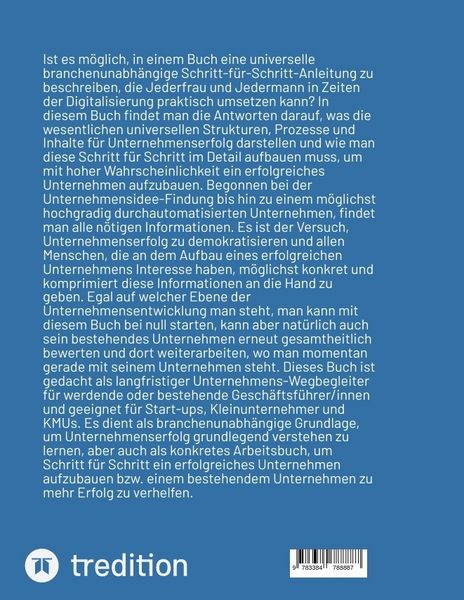 Produktbild: Unternehmen erfolgreich aufbauen