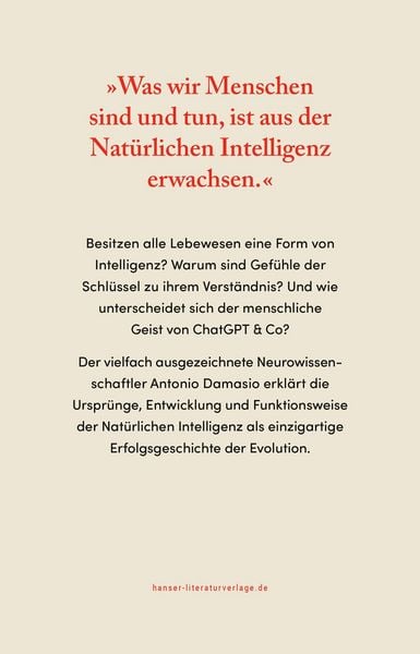 Produktbild: Nat&uuml;rliche Intelligenz und Bewusstsein in Zeiten von KI