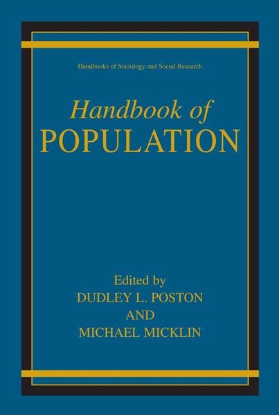 Produktbild: Handbook of Population
