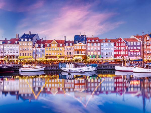 Produktbild: CALVENDO Puzzle Nyhavn am Abend | 2000 Teile Lege-Gr&ouml;&szlig;e 90x67cm Foto-Puzzle f&uuml;r gl&uuml;ckliche Stunden