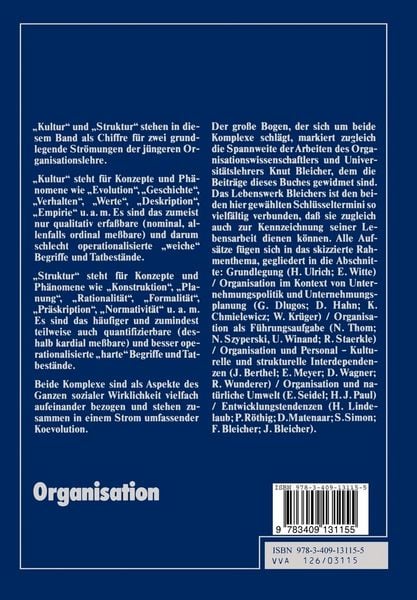 Produktbild: Organisation