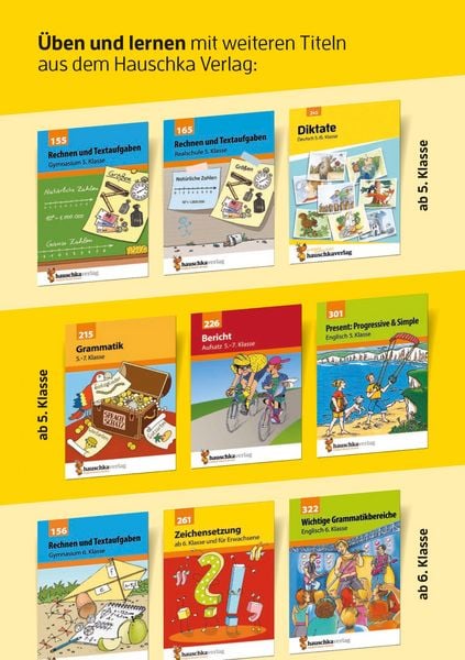 Produktbild: Rechtschreibtraining ab 5. Klasse und f&uuml;r Erwachsene, A5-Heft