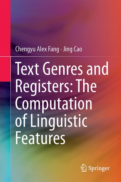 Produktbild: Text Genres and Registers: The Computation of Linguistic Features