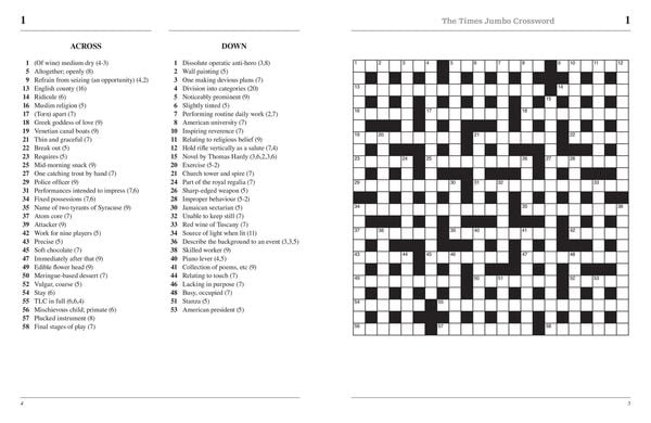 Produktbild: Times Jumbo Crossword Bk 12 Pb