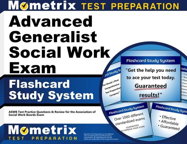 Produktbild: Advanced Generalist Social Work Exam Flashcard Study System