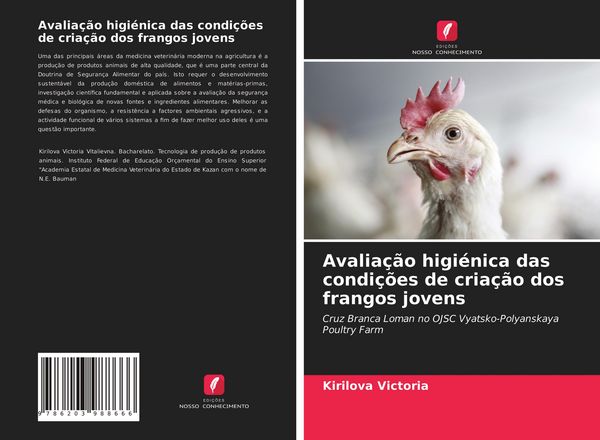 Produktbild: Avalia&ccedil;&atilde;o higi&eacute;nica das condi&ccedil;&otilde;es de cria&ccedil;&atilde;o dos frangos jovens
