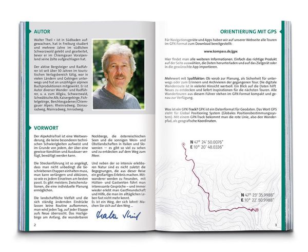 Produktbild: KOMPASS Wanderf&uuml;hrer AlpeAdriaTrail, Vom Gro&szlig;glockner nach Triest, 33 Etappen mit Extra-Tourenkarte
