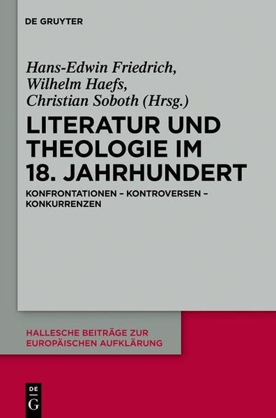 Produktbild: Literatur und Theologie im 18. Jahrhundert