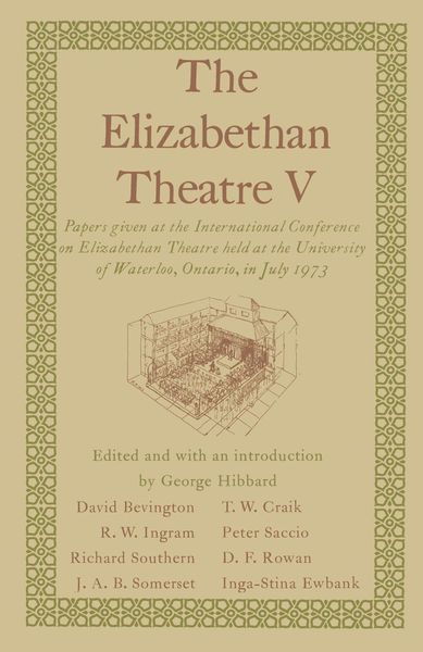 Produktbild: The Elizabethan Theatre V