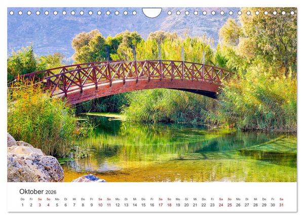 Produktbild: Br&uuml;cken dieser Erde (Wandkalender 2026 DIN A4 quer), CALVENDO Monatskalender