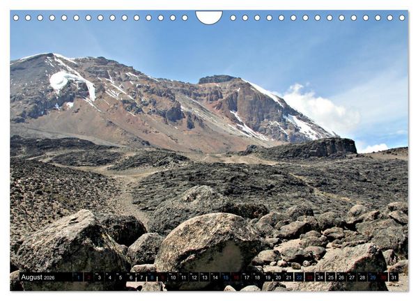 Produktbild: Kilimanjaro - das Dach Afrikas (Wandkalender 2026 DIN A4 quer), CALVENDO Monatskalender