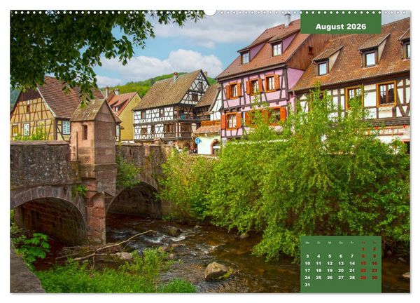 Produktbild: Kaisersberg Perle des Elsass (Wandkalender 2026 DIN A2 quer), CALVENDO Monatskalender
