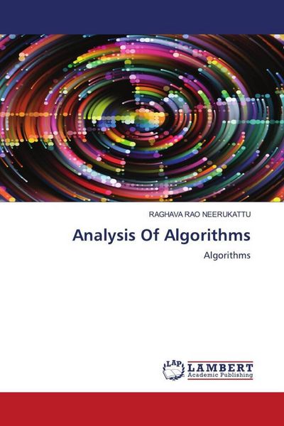 Produktbild: Analysis Of Algorithms