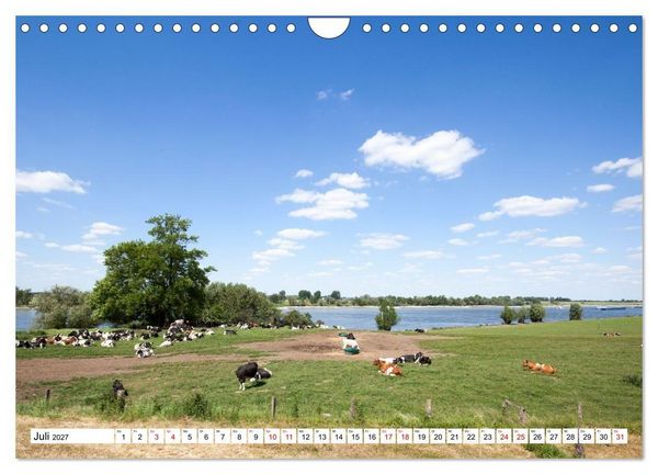 Produktbild: Radland Deutschland - Niederrhein (Wandkalender 2027 DIN A4 quer), CALVENDO Monatskalender