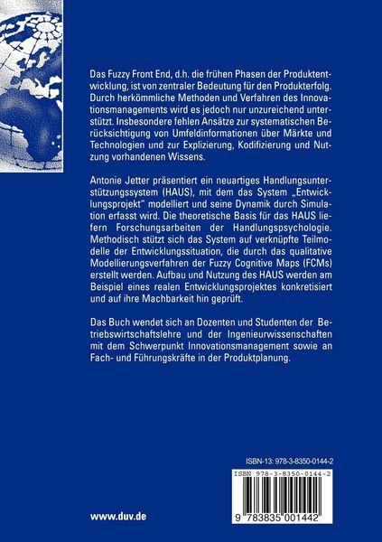 Produktbild: Produktplanung im Fuzzy Front End