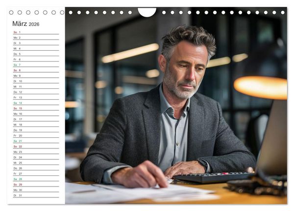 Produktbild: B&uuml;ro mit Zukunft (Wandkalender 2026 DIN A4 quer), CALVENDO Monatskalender