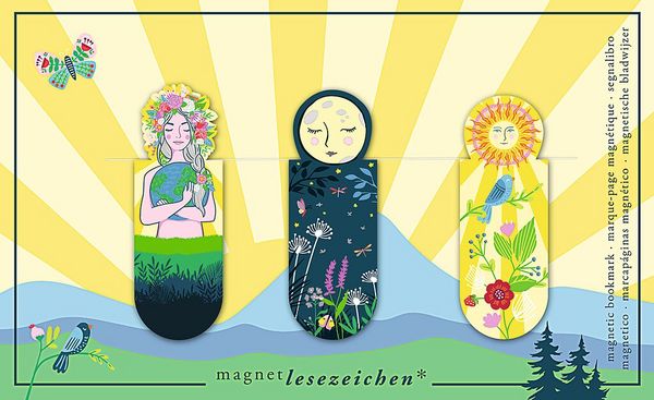 Produktbild: Magnetlesezeichen Ray of light