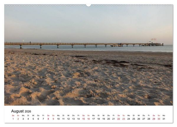 Produktbild: L&uuml;becker Bucht (hochwertiger Premium Wandkalender 2026 DIN A2 quer), Kunstdruck in Hochglanz
