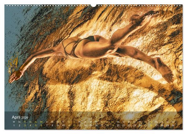 Produktbild: FREUBAD (hochwertiger Premium Wandkalender 2026 DIN A2 quer), Kunstdruck in Hochglanz