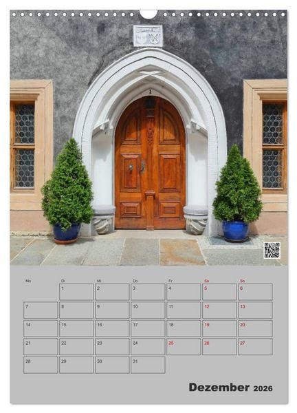 Produktbild: T&uuml;ren und Portale in Pirna (Wandkalender 2026 DIN A3 hoch), CALVENDO Monatskalender