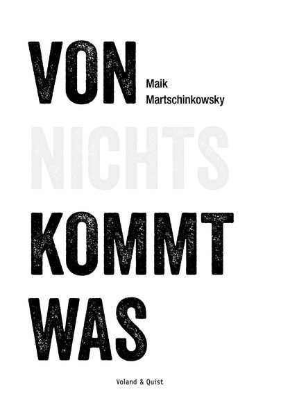 Produktbild: Von nichts kommt was