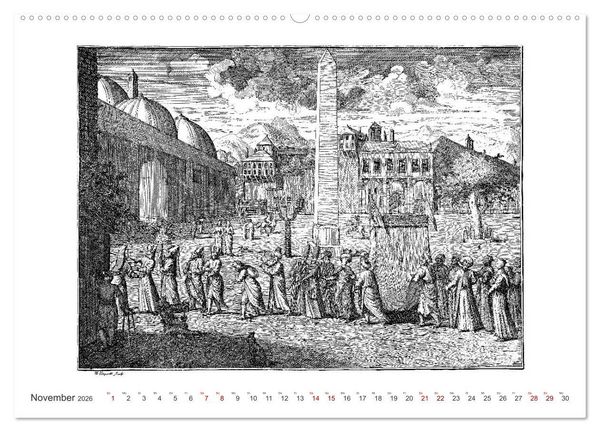 Produktbild: Istanbul - Hauptstadt des osmanischen Reiches seit 1453 (hochwertiger Premium Wandkalender 2026 DIN A2 quer), Kunstdruck in Hochglanz