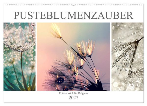 Produktbild: PusteblumenZauber (Wandkalender 2027 DIN A2 quer), CALVENDO Monatskalender