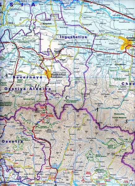 Reise Know-How Landkarte Kaukasus / Caucasus (1:650.000) : Armenien, Aserbaidschan, Georgien