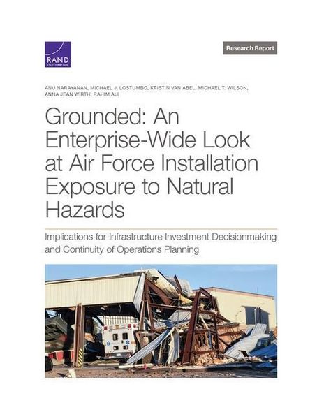 Produktbild: Grounded: An Enterprise-Wide Look at Department of the Air Force Installation Exposure to Natural Hazards