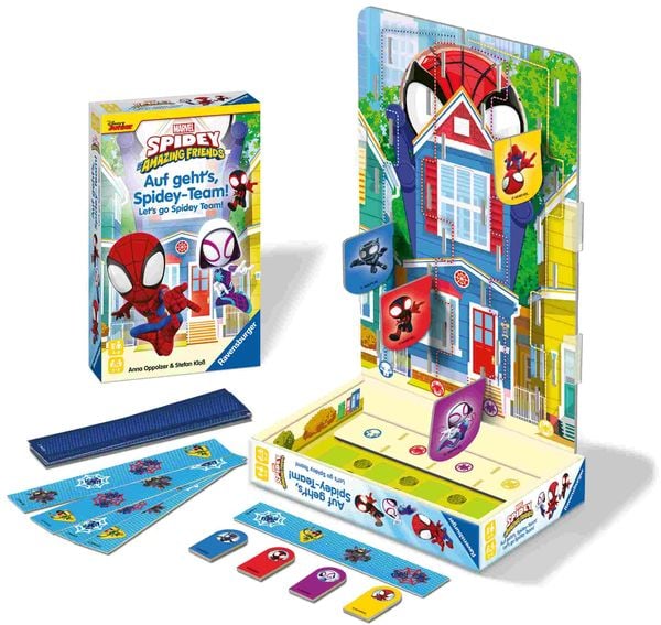 Produktbild: Spidey and his Amazing Friends: Auf geht's, Spidey-Team! - Reisespiel ab 4 Jahre