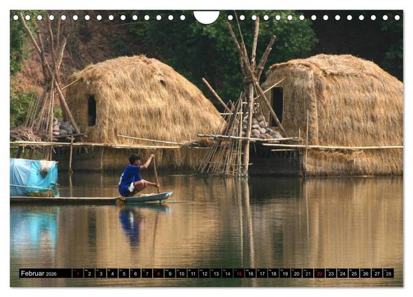 Produktbild: Volksrepublik Laos (Wandkalender 2026 DIN A4 quer), CALVENDO Monatskalender