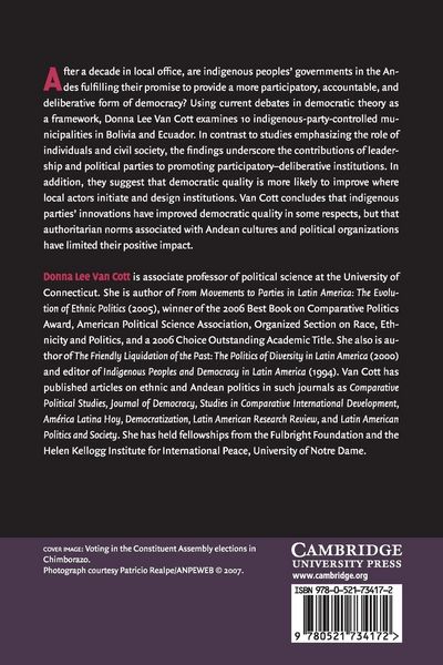Produktbild: Radical Democracy in the Andes