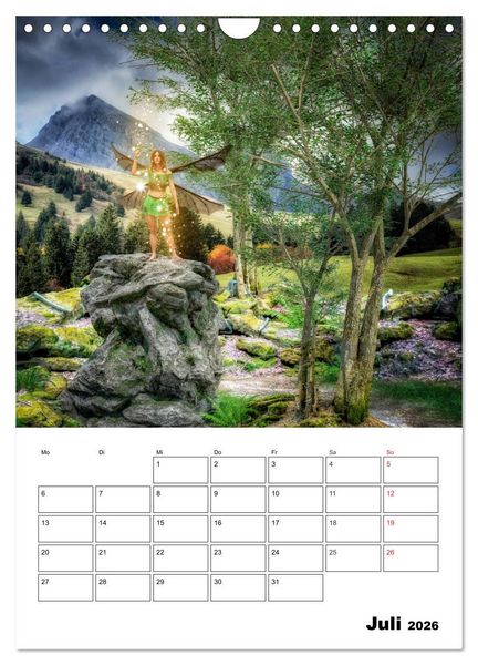 Produktbild: Im Land der imagin&auml;ren Feen (Wandkalender 2026 DIN A4 hoch), CALVENDO Monatskalender
